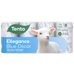 Tento Ellegance Blue Decor 3vrstvý 8 ks