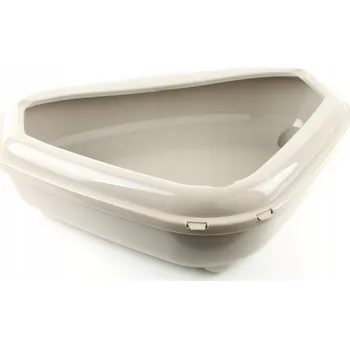 Toaleta pro kočku Otevřená kočičí toaleta Yarro 55 cm x 45 cm x 13 cm