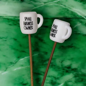 Nástroj na niť a příze Annie's Knit Zarážky na jehlice – small business owner