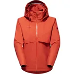 MAMMUT Dámská trekingová bunda Mammut Seon 2L Hs hardshell ORANŽOVÁ