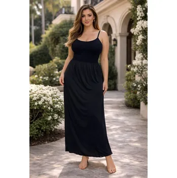 Dámská sukně Sukně s jemnou krajkou - černá