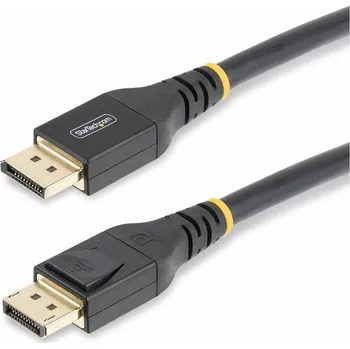 Video kabel StarTech.com 25ft (7m) VESA-Certified Active DisplayPort 1.4 Cable, DP8K w/HBR3/HDR10/MST/DSC 1.2/HDCP 2.2, 8K 60Hz, 4K 120Hz Video - Active DP 1.4 Cable M/M (DP14A-7M-DP-CABLE) - kabel DisplayPort - DisplayPort do DisplayPort - 7 m