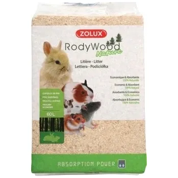 Podestýlka pro hlodavce Stelivo Piliny pro Hlodavce Králíka Kočku 55 l / 3,2 kg