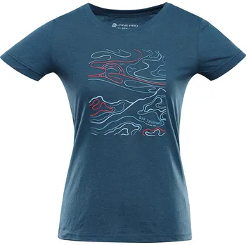 Oblečení a móda Dámské triko Alpine Pro NEGA 2 - modrá / XL