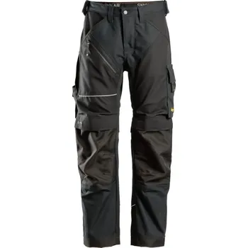 Snickers Workwear | Odolné pracovní kalhoty RuffWork bavlněné černé - Černá / 50 / 50 / černá