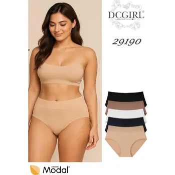 Dámské spodní prádlo Kalhotky DC Girl 29190 dámské modal L ECRU 1 ks