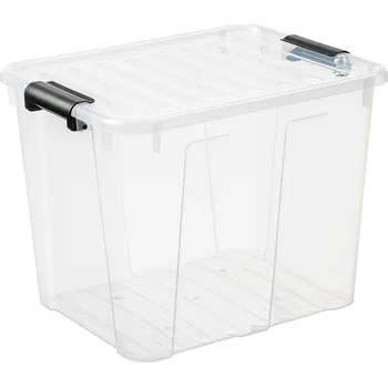 Úložný box Plast Team Home Box 22420800 467 x 363 x 353 mm průhledná