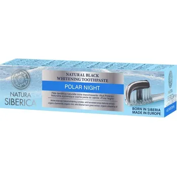 zubní pasta TML a.s. Přírodní černá bělící zubní pasta „Polární noc“