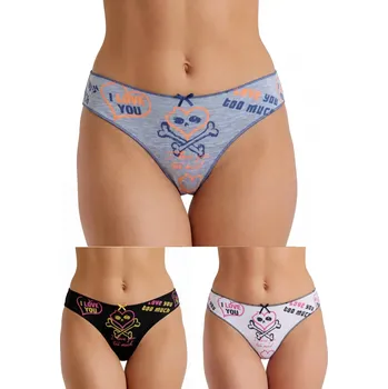 Dámská móda Lovelygirl 6996 4-L 3ks tanga dámská