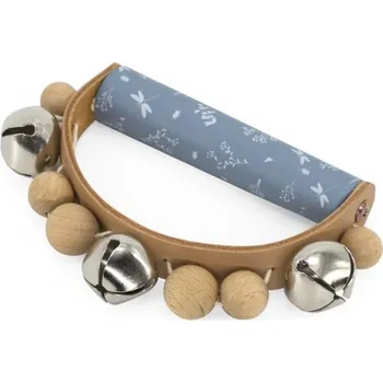 Hudební nástroj pro děti LABEL LABEL chrastítko s rolničkami modrá