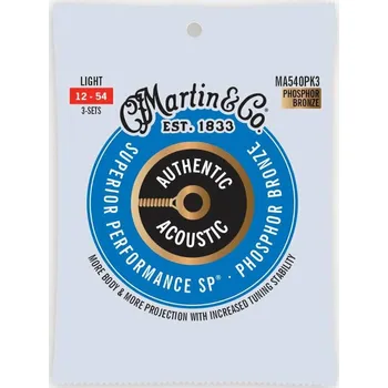 Martin MA540PK3 Authentic SP Struny pro akustickou kytaru