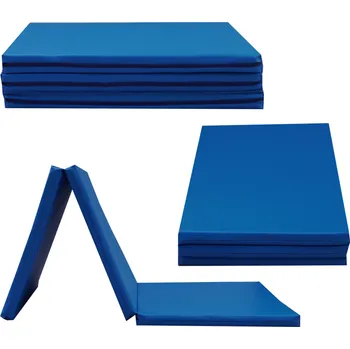 Žíněnka ShopJK GYMNASTICKÁ ŽÍNĚNKA 195x85x15 CM PETROLEJOVÁ