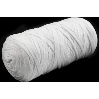 Příze Špagety ploché Ribbon 250 g Varianta: 1 (751) bílá, Balení: 1 ks