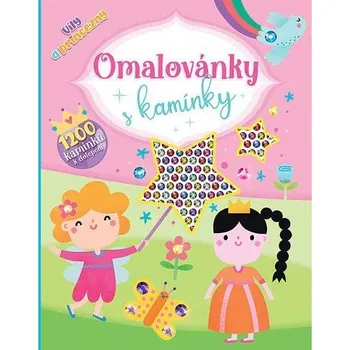omalovánky Omalovánky A4 s kamínky - Víly a Princezny