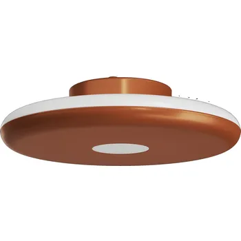 OSMONT ZETA 1 PF stropní/nástěnné plastové svítidlo terakota / bílá IP40 3000 K 31W LED - OSMONT OS ZET60034