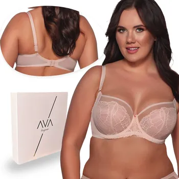 Dámské spodní prádlo Ava 2109 PODPRSENKA Měkká bezešvá béžová 75F
