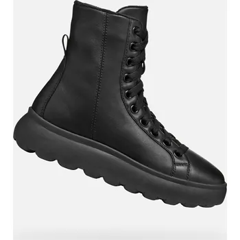 Dámské kozačky Geox Dámské Černá dámská kotníková obuv Geox Spherica EC4.1 Černá 35 (2940995)