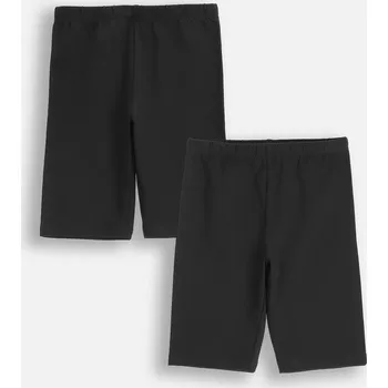 Dámské legíny Dívčí legíny černé kraťasy cyklistické 2-balení velikost 140 Mokida XMX