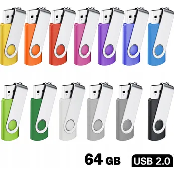 USB flash disk USB flash disk HonStar Twister 64 GB USB 2.0 růžový