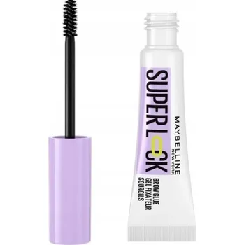 Tužka na obočí Maybelline Super Lock 24h Clear Brow Glue Gel na úpravu obočí 7 ml
