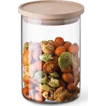 Simax Classic skleněná dóza s dřevěným…