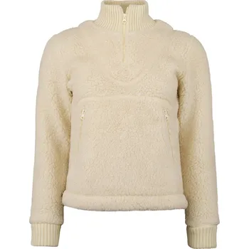 Dámská mikina Vlnka Vlnka Dámská mikina z ovčí vlny klokanka přírodní velikost oblečení S