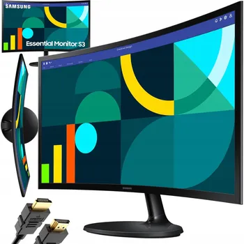 Monitor LED Monitor Samsung LC24F396FHUXEN 23,5" 1920 x 1080 px VA