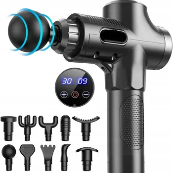 Masážní přístroj Masážní pistole Booster M2-B pro hloubkovou tkáňovou masáž, perkusní masážní přístroj na svaly