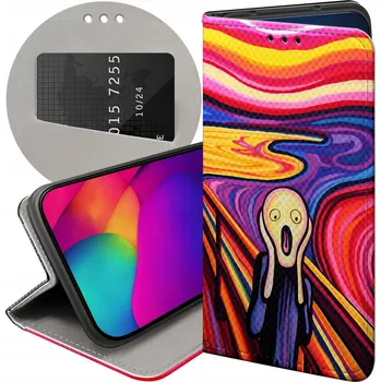 Pouzdro na mobilní telefon Flipové pouzdro Hello Case pro Motorola Moto G31 fialové