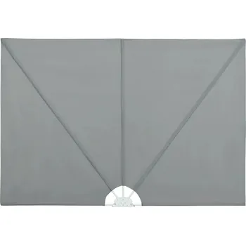 Paraván Skládací paraván na terasu, šedá, 300x150 cm