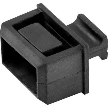 Switch StarTech.com 10 Pack SFP Dust Cover for Open SFP/SFP+ Slot, SFP Plug, Fiber Optic Dust Caps, SFP Port Anti-Dust Cover, Network Switch Port Protector, Durable TPE Material with Pull Tab - SFP Port Dust Covers (SFPCAP10) - krytka proti prachu