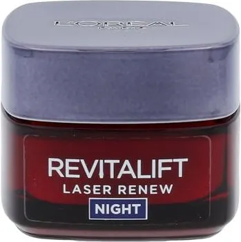 Pleťová kosmetika L'Oréal Paris Revitalift Laser Renew noční protivráskový krém 50 ml pro ženy