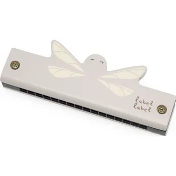 Hudební nástroj pro děti LABEL LABEL dřevěná harmonika Nougat