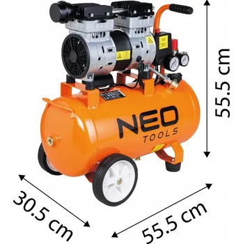 Kompresor Bezolejový kompresor NEO TOOLS 12K021-1 24 l 8 bar