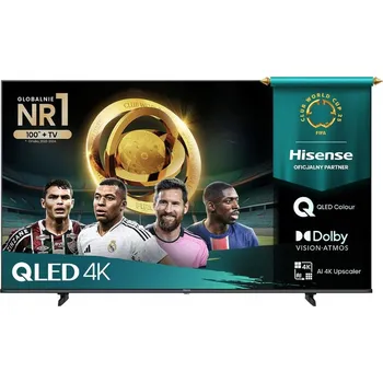 Televizor QLED Televize Hisense 43E7Q 43" 4K UHD černá