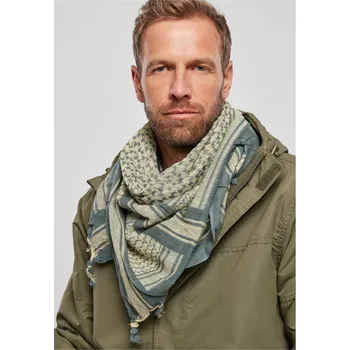 Šátek Shemag Scarf - petrol/khaki