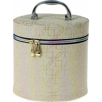 Kufřík M, kufr se zapínáním na zip a zrcátkem