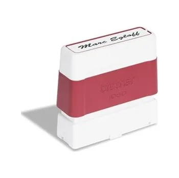 Razítko Brother 1060 razítko naplněno inkoustem červená individuální text 10 60 mm (minimální množství pro objednávku: 6 kusů)