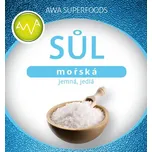 Sůl mořská jedlá 500g (AWA superfoods)