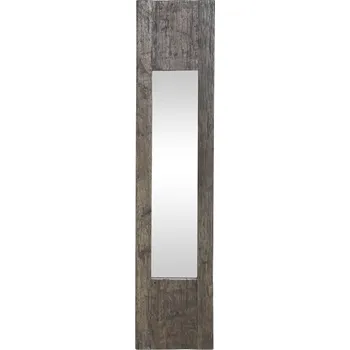 Zrcadlo Antik nástěnné zrcadlo z recyklovaného dřeva Grimaud XL - 30*3*147 cm