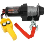 Elektrický lanový naviják 12V, 2000 LBS, 12m, Verke V06030