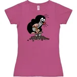 Dámské tričko Krteček: Kopec (M) růžová bavlna