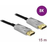 Delock Aktivní optický kabel DisplayPort 1.4 8K 15 m