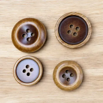 Annie's Knit Knoflík Eternal coffee Průměr: 20 mm