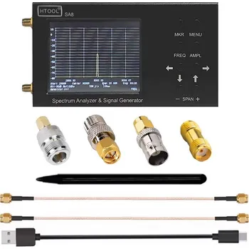 LaskaKit_cz HTOOL SA8 analyzátor spektra a generátor signálu