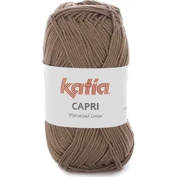 Příze Katia Capri 82116 Brown Pletací příze