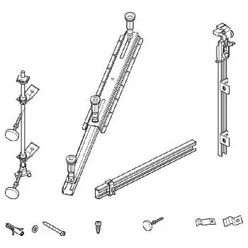 WC sada Ideal Standard - Montážní sada k čelnímu panelu K793567