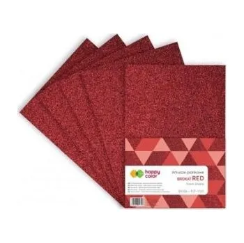 Archivační box Pěnové archy A4 5 ks brokátové červené