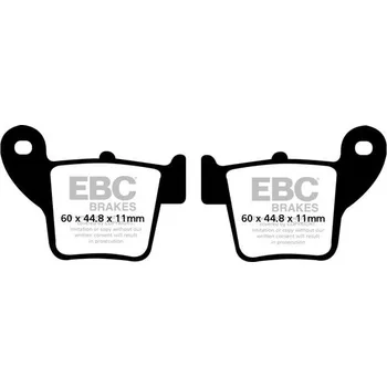 Brzdová destička Brzdové destičky EBC FA346TT HONDA CRF 450 X 2005-2019