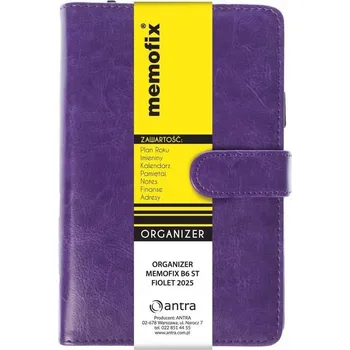 Obraz Plánovač B6 Antra fialový